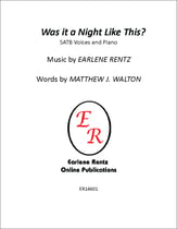 Was It a Night Like This? SATB choral sheet music cover